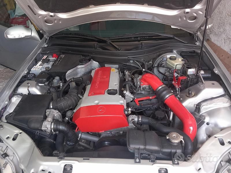 Usata Mercedes SLK230 1998 Grigio Cabrio