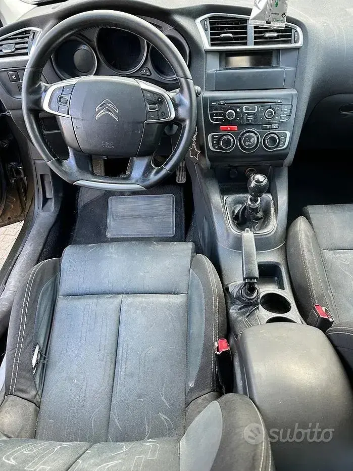 Usata Citroën C4 92 CV (67 kW) 2012 Nero Berlina