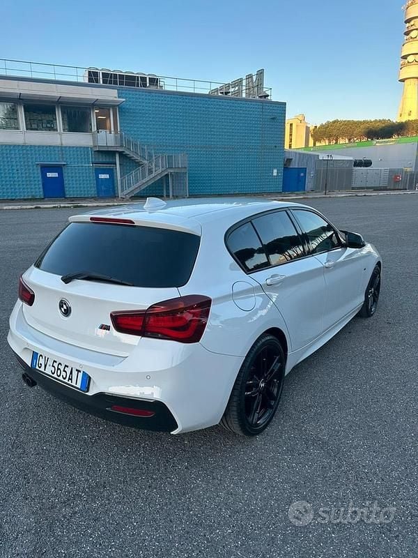 Usata BMW 120 M Sport 184 CV (135 kW) 2019 Bianco Utilitaria