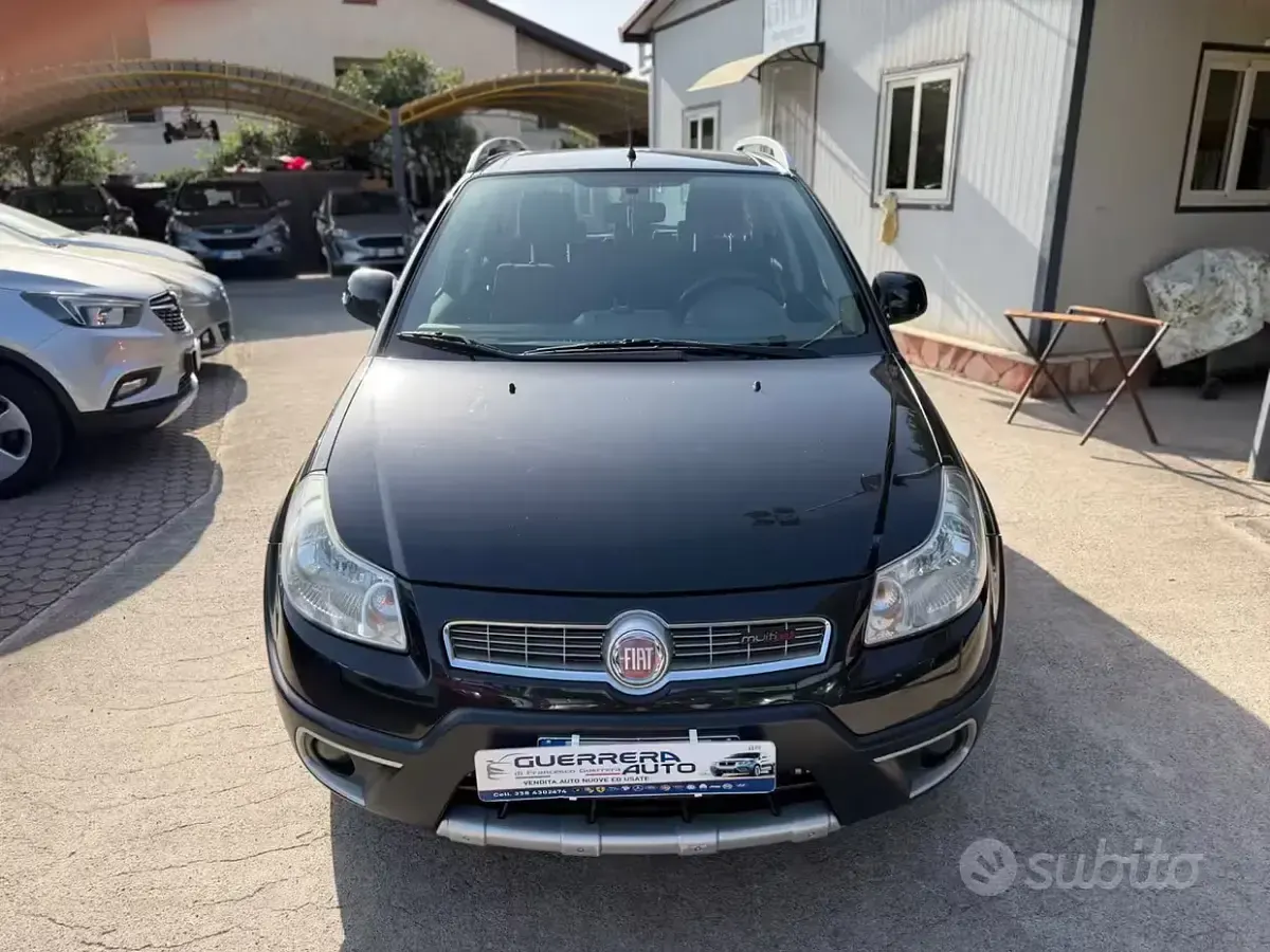 Usata Fiat Sedici Emotion 135 CV (99 kW) 2010 Nero SUV
