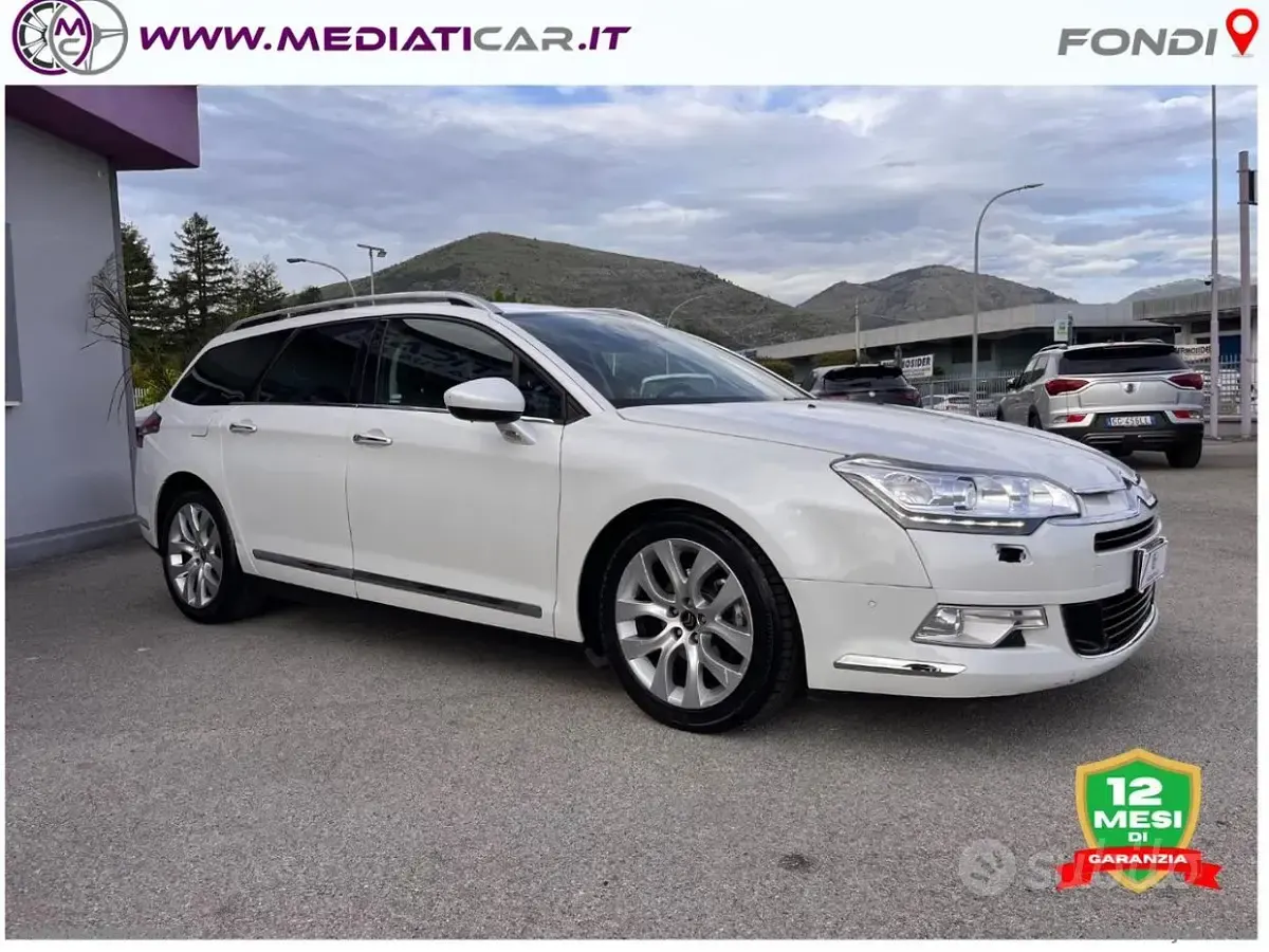 Usata Citroën C5 163 CV (119 kW) 2013 Bianco Station wagon