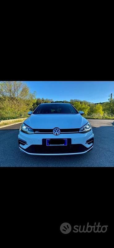 Usata VW Golf VII 115 CV (84 kW) 2018 Bianco Berlina