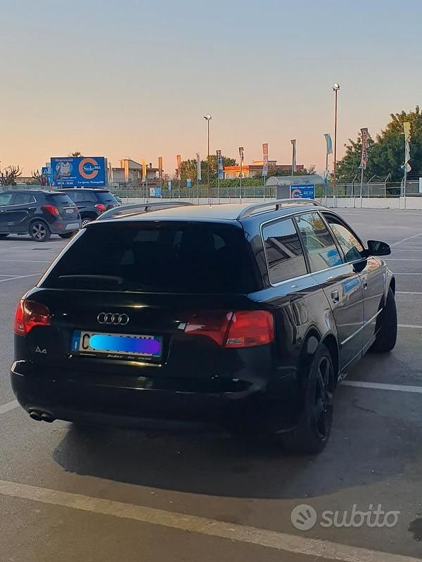 Usata Audi A4 140 CV (102 kW) 2005 Nero Station wagon