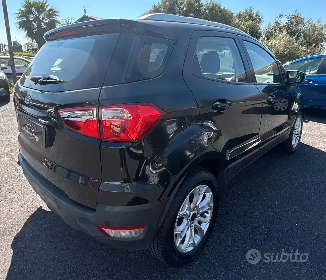 Usata Ford Ecosport Titanium 95 CV (69 kW) 2017 Nero SUV