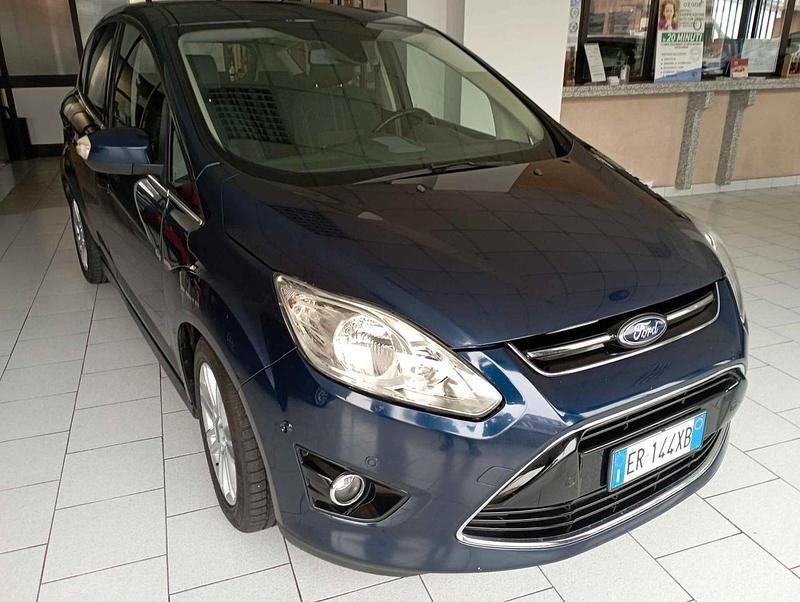 Usata Ford C-MAX Titanium 125 CV (91 kW) 2013 Blu Monovolume