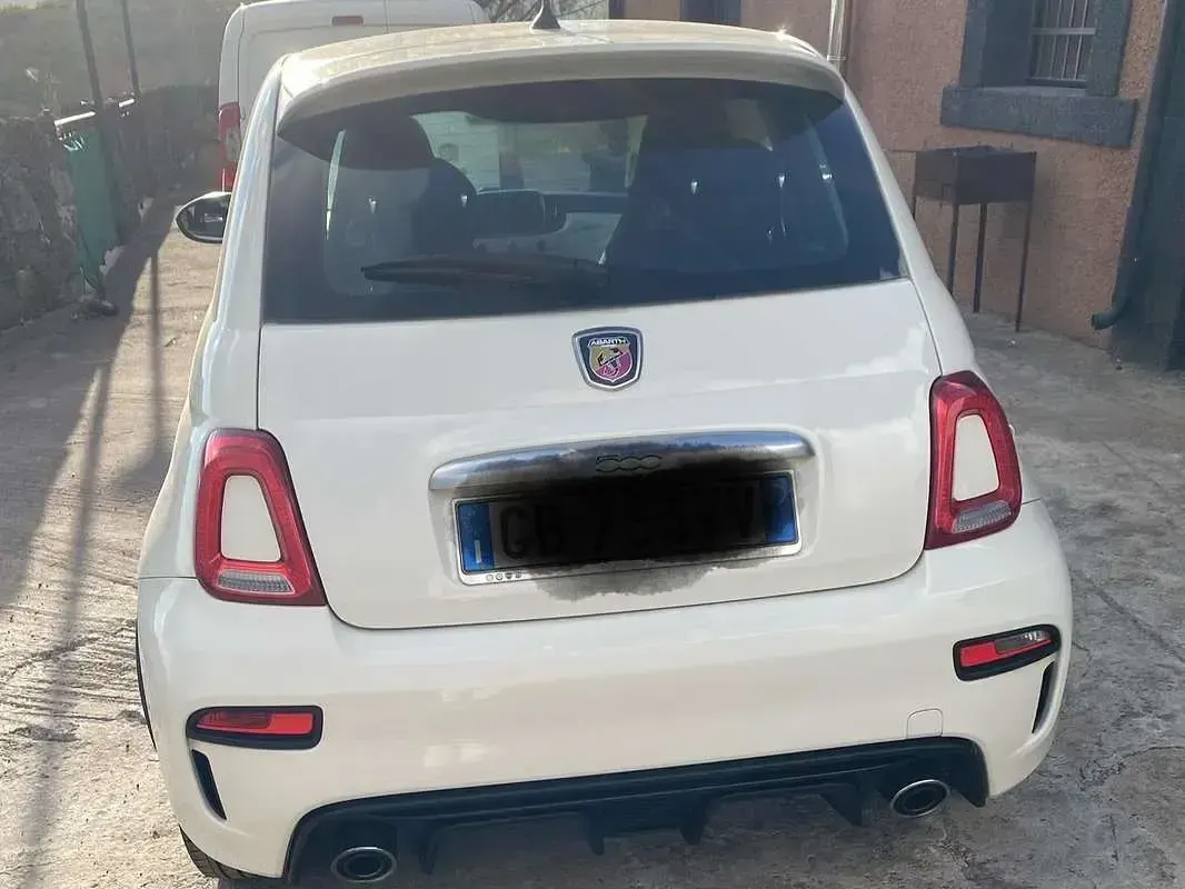 Usata Abarth 595 144 CV (105 kW) 2020 Bianco Utilitaria
