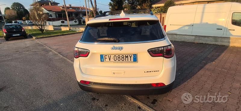 Usata Jeep Compass Limited 120 CV (88 kW) 2019 Bianco SUV