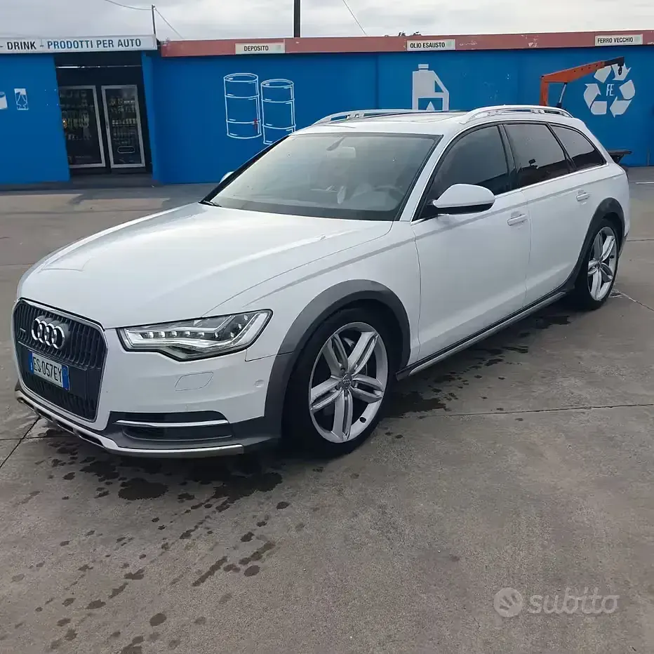 Usata Audi A6 313 CV (230 kW) 2013 Bianco Station wagon