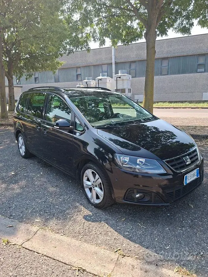 Usata Seat Alhambra Style 150 CV (110 kW) 2016 Nero Monovolume