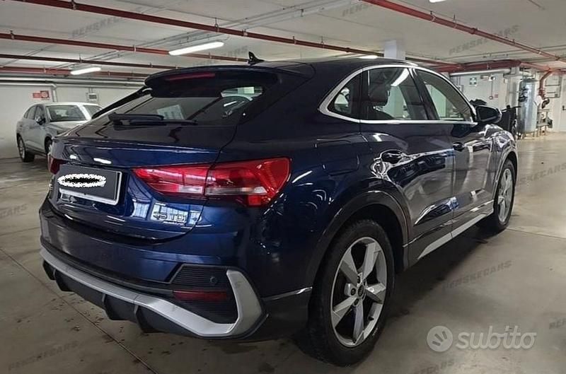 Usata Audi Q3 Sportback S-Line 150 CV (110 kW) 2022 Blu SUV
