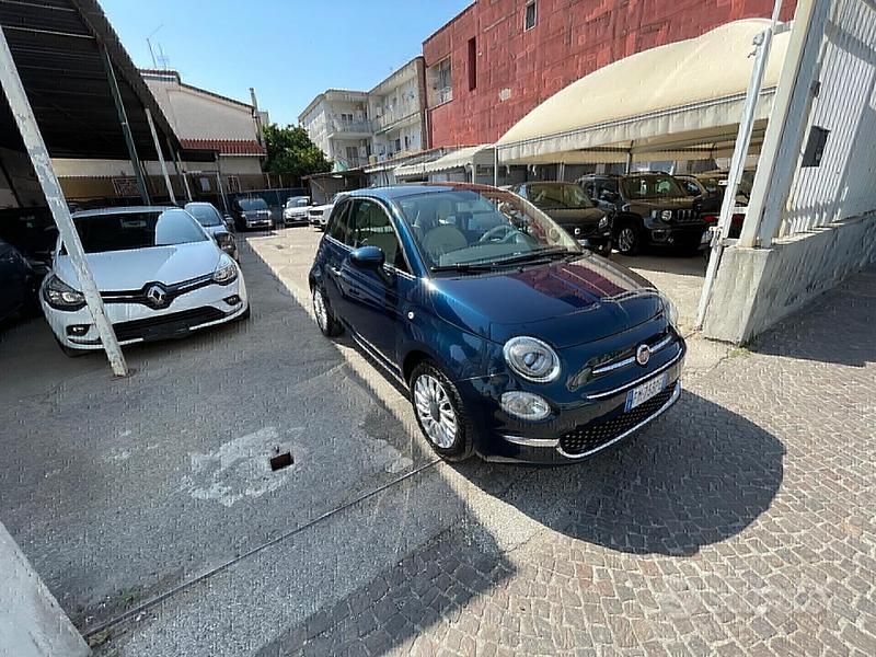 Usata Fiat 500 Lounge 69 CV (50 kW) 2017 Blu Berlina