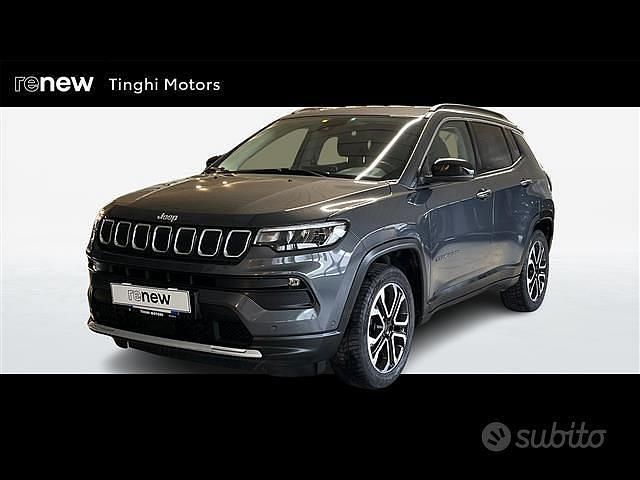 Usata Jeep Compass Limited 131 CV (96 kW) 2022 Grigio scuro SUV