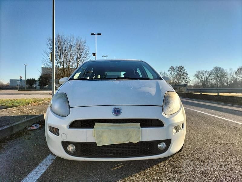 Usata Fiat Punto 75 CV (55 kW) 2014 Bianco Berlina