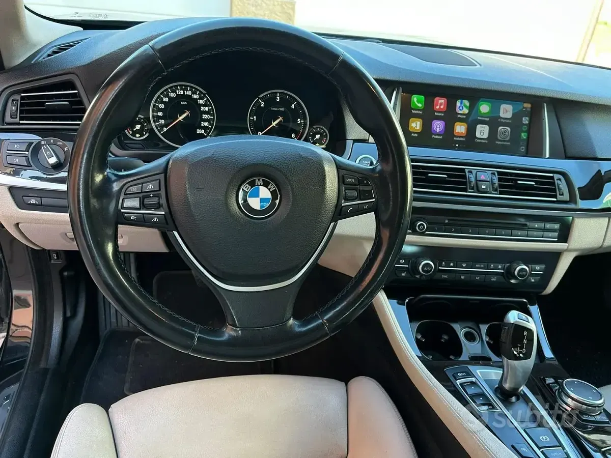 Usata BMW 525 Luxury Line 218 CV (160 kW) 2015 Nero Station wagon
