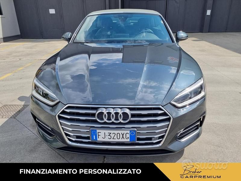 Usata Audi A5 Business 190 CV (139 kW) 2017 Grigio Coupé