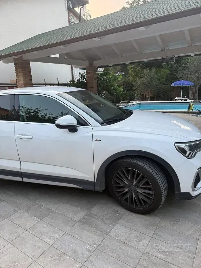 Usata Audi Q3 Sportback S-Line 150 CV (110 kW) 2020 Bianco SUV
