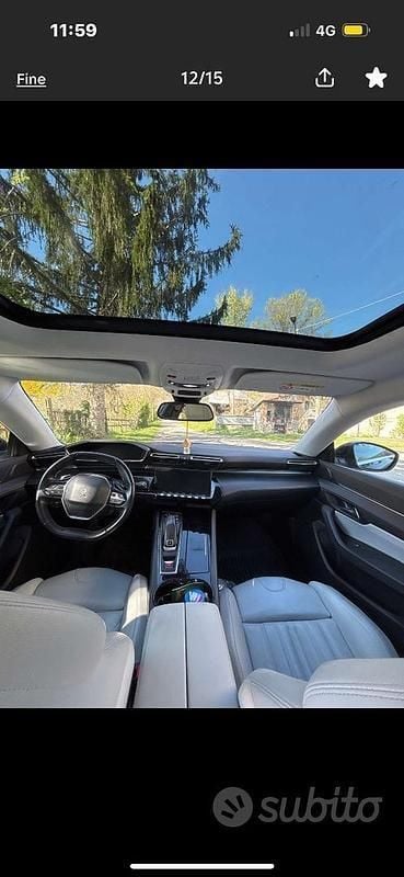 Usata Peugeot 508 163 CV (119 kW) 2020 Blu Berlina