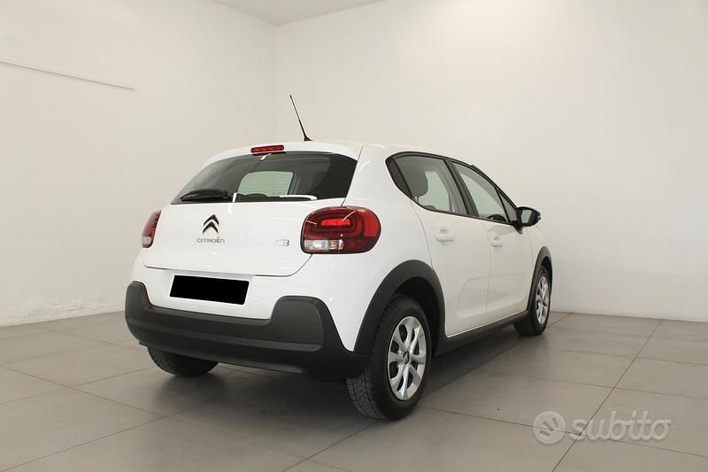 Usata Citroën C3 Feel 83 CV (61 kW) 2020 Bianco Utilitaria
