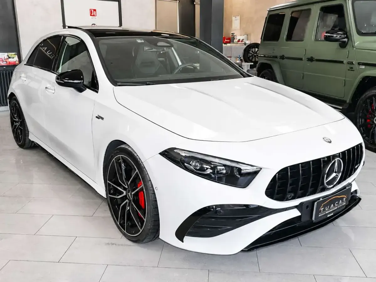 Usata Mercedes A35 AMG AMG Line Premium Plus 320 CV (235 kW) 2025 Bianco Berlina