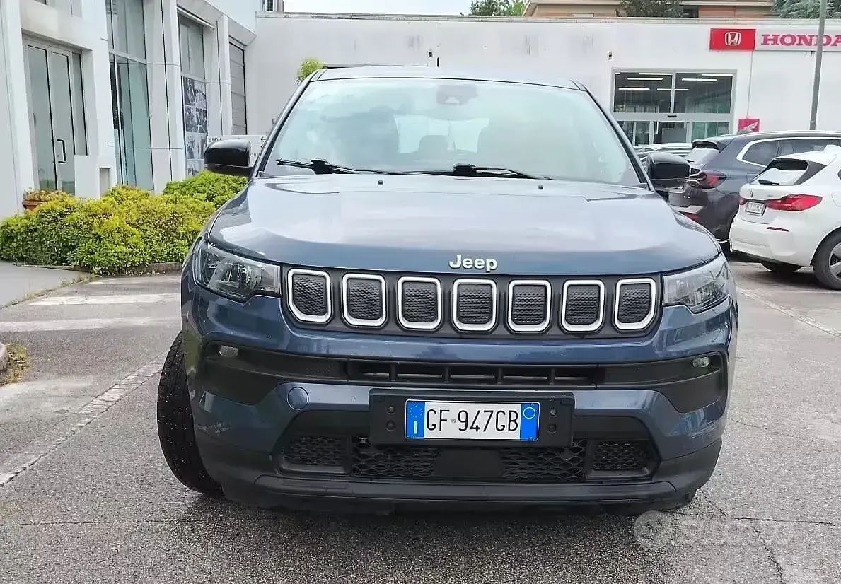 Usata Jeep Compass Longitude 131 CV (96 kW) 2021 Blu SUV