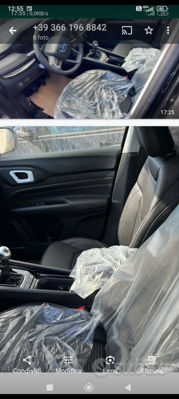 Usata Jeep Compass Night Eagle 131 CV (96 kW) 2023 Nero SUV