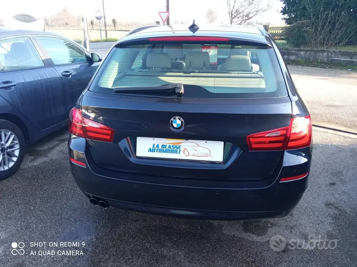 Usata BMW 520 M Sport 184 CV (135 kW) 2014 Blu Station wagon
