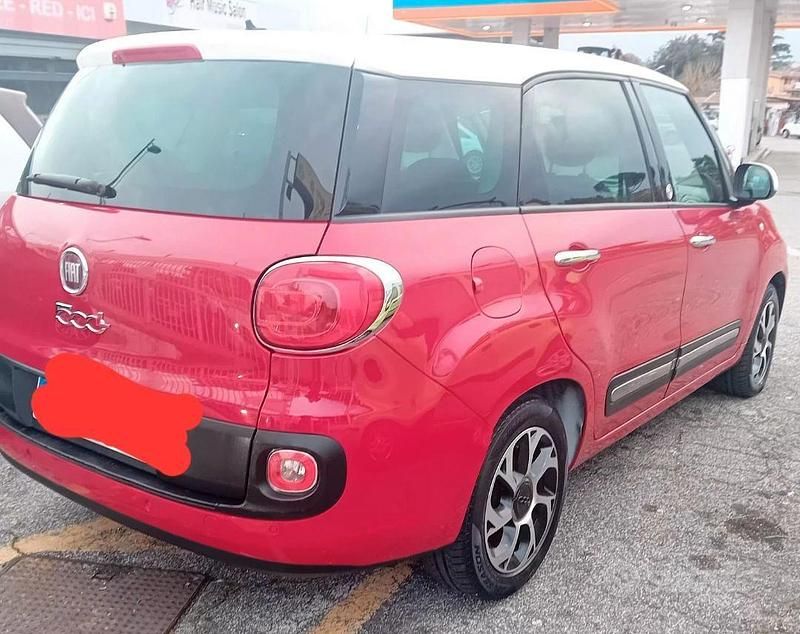 Usata Fiat 500L 85 CV (62 kW) 2016 Rosso Monovolume