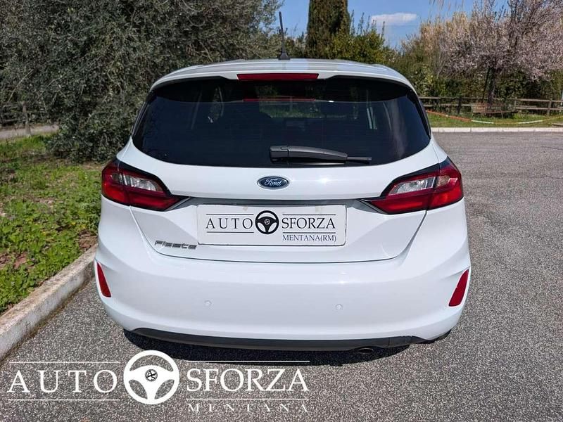 Usata Ford Fiesta Titanium 75 CV (55 kW) 2022 Bianco Utilitaria
