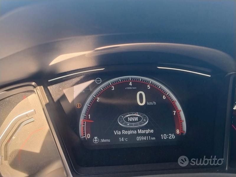 Grigio Usata 2021 Honda Civic Sport Tre volumi | 21.950 € (Buon prezzo) - Immagine 1/4