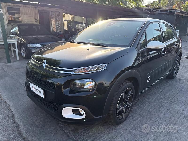 Usata Citroën C3 Shine 75 CV (55 kW) 2018 Nero Utilitaria