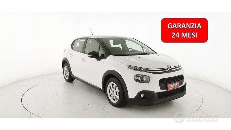 Usata Citroën C3 Feel 102 CV (75 kW) 2020 Bianco pastello Berlina