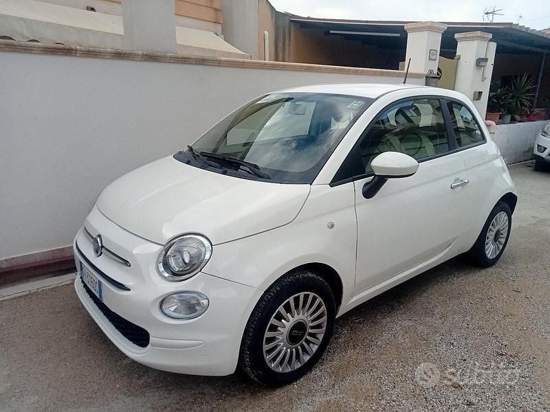 Usata Fiat 500 69 CV (50 kW) 2017 Bianco Utilitaria