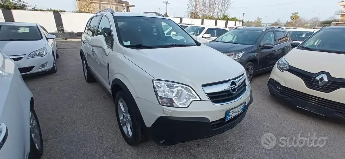 Usata Opel Antara 150 CV (110 kW) 2009 Bianco SUV