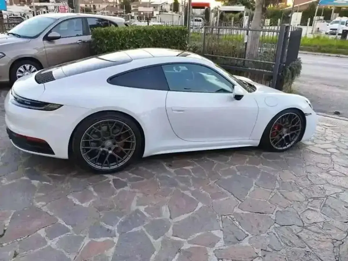 Usata Porsche 911 Carrera 4S Sport 450 CV (330 kW) 2021 Bianco Coupé