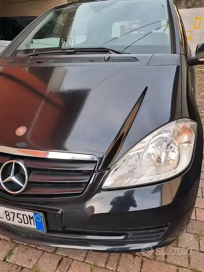 Usata Mercedes A160 95 CV (69 kW) 2012 Nero Berlina