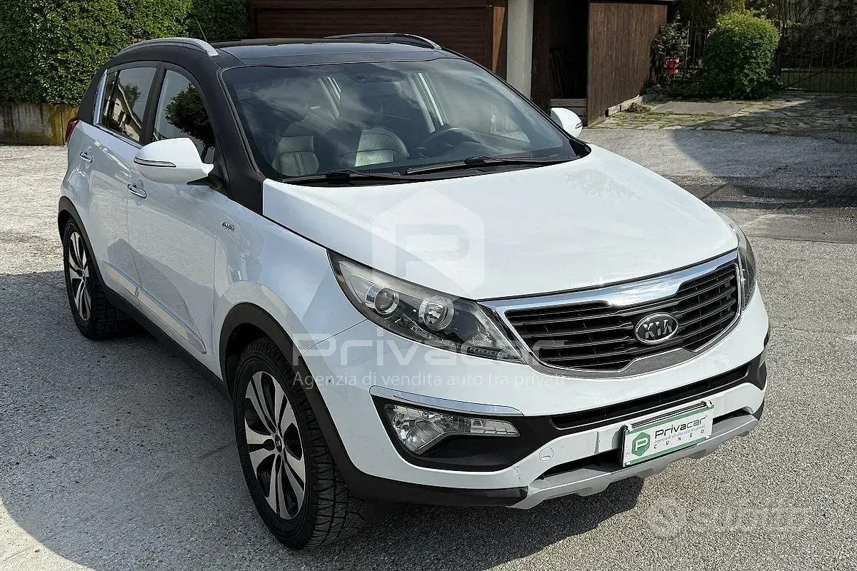 Usata Kia Sportage Plus 136 CV (100 kW) 2012 Bianco SUV