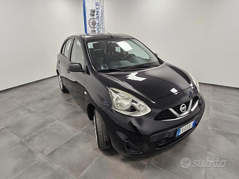 Usata Nissan Micra Acenta 80 CV (58 kW) 2014 Nero Utilitaria
