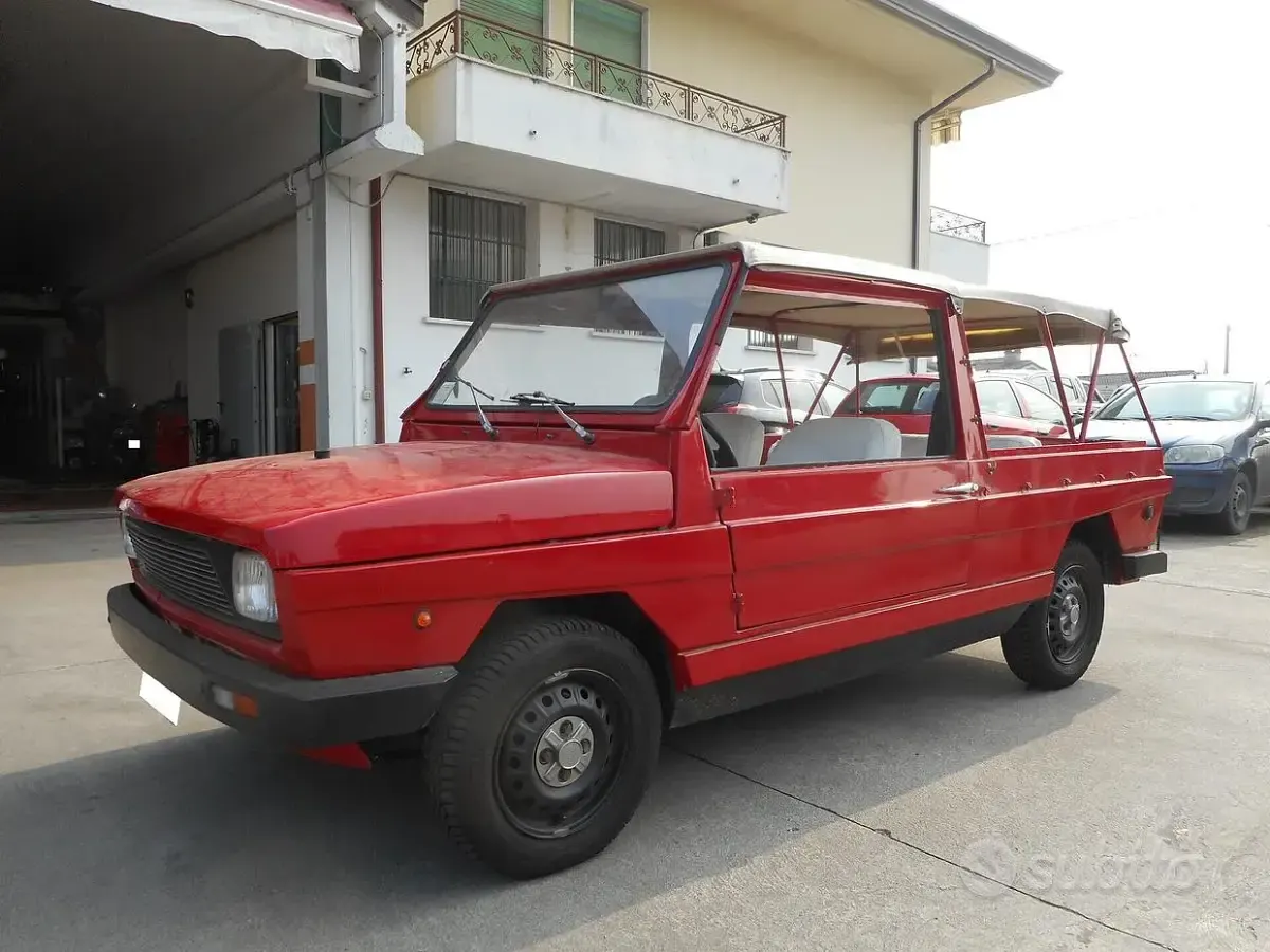 Usata Fiat 127 50 CV (36 kW) 1970 Rosso Cabrio