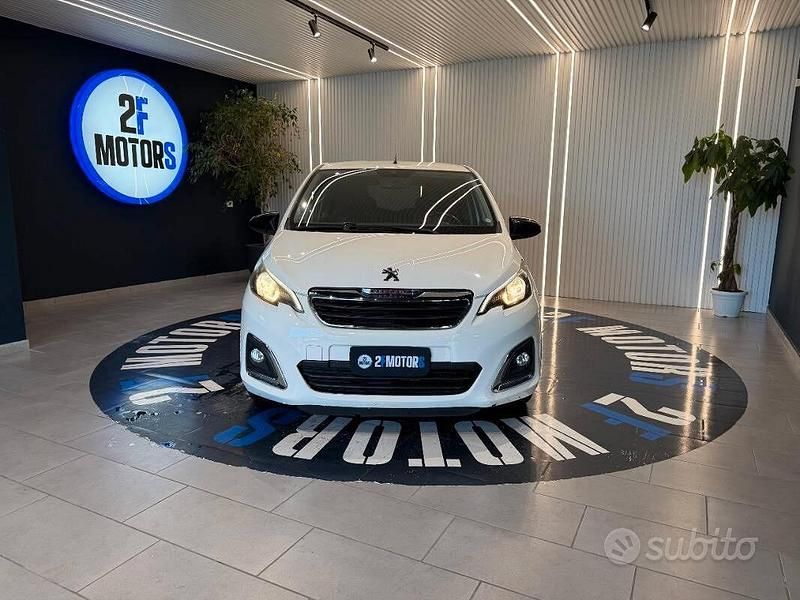 Usata Peugeot 108 Active 82 CV (60 kW) 2018 Bianco Berlina