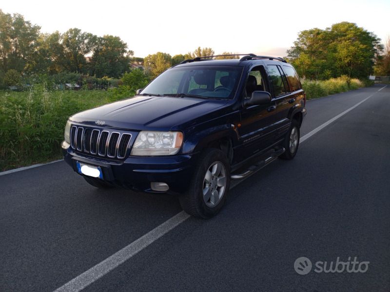 Usata Jeep Grand Cherokee 163 CV (119 kW) 2003 Blu SUV
