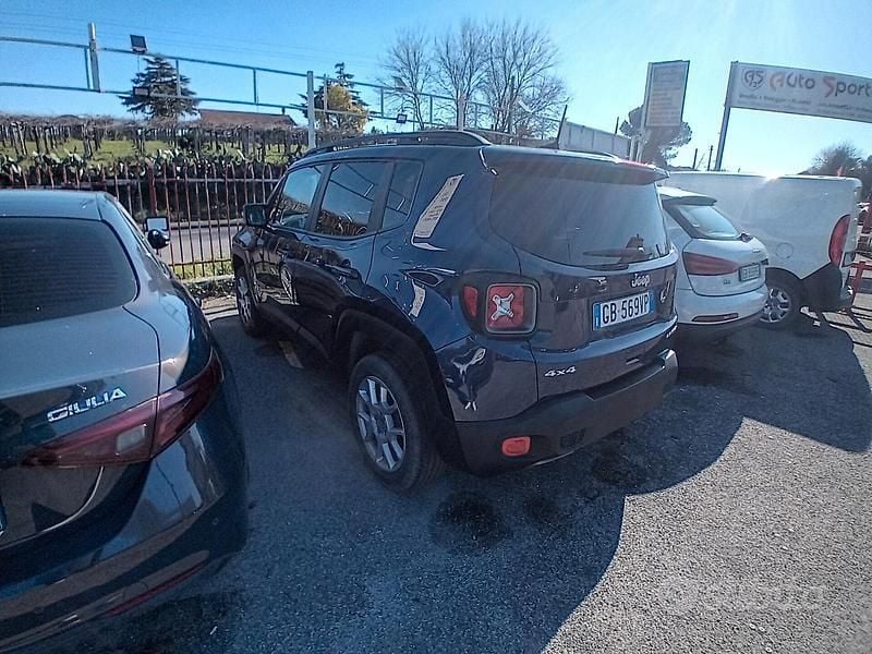 Usata Jeep Renegade Limited 140 CV (102 kW) 2020 Blu SUV