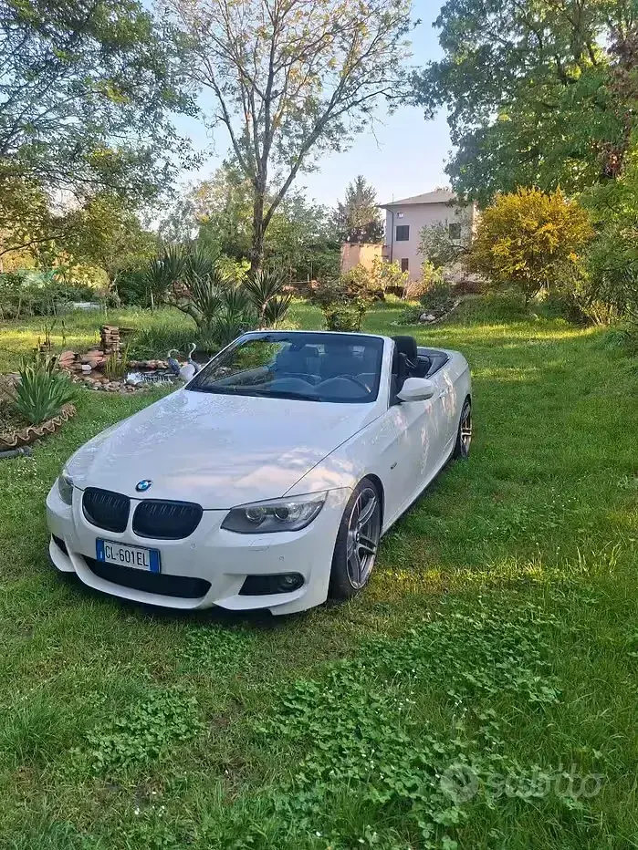 Usata BMW 320 Cabriolet 184 CV (135 kW) 2010 Bianco Cabrio