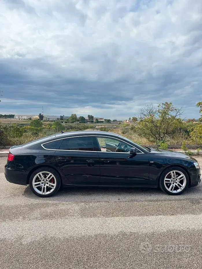 Usata Audi A5 S-Line 211 CV (155 kW) 2012 Nero Coupé
