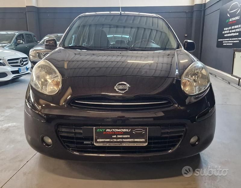 Usata Nissan Micra Tekna 80 CV (58 kW) 2011 Nero Utilitaria