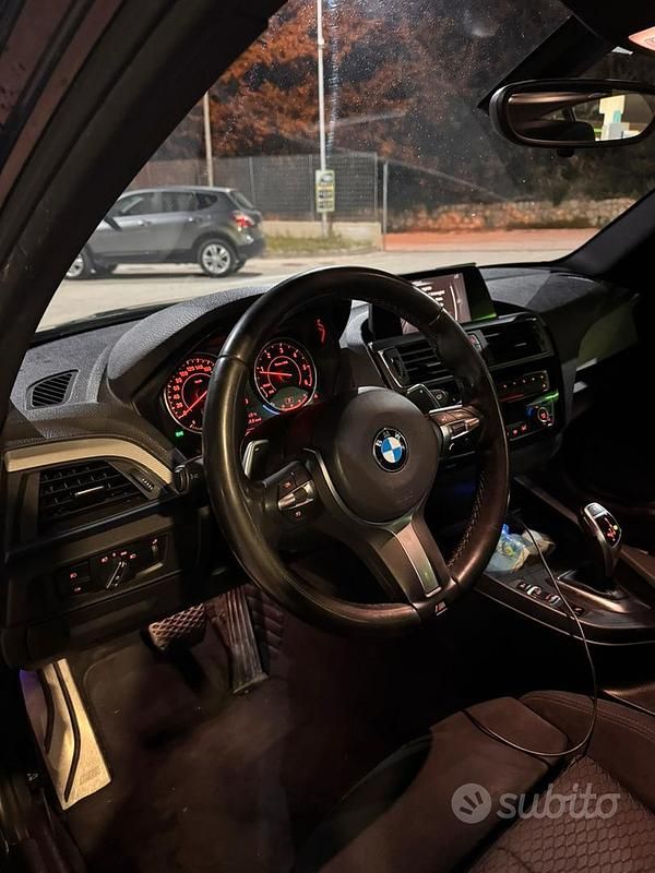 Usata BMW 120 M Sport 190 CV (139 kW) 2016 Nero Utilitaria