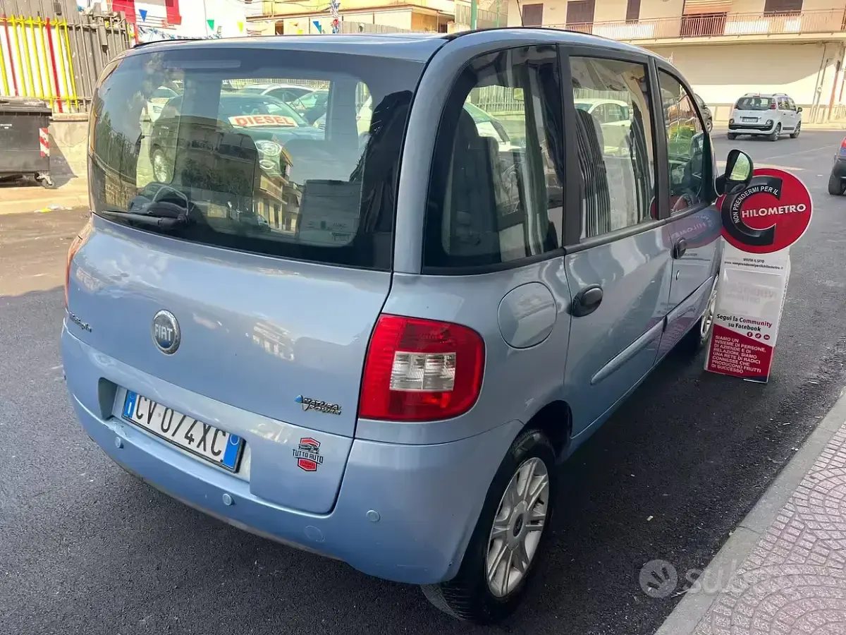 Usata Fiat Multipla 103 CV (75 kW) 2007 Bluazzurro Monovolume
