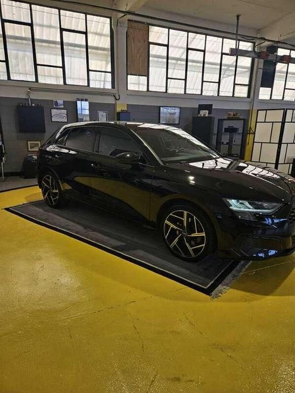 Usata Audi A3 150 CV (110 kW) 2020 Nero Berlina