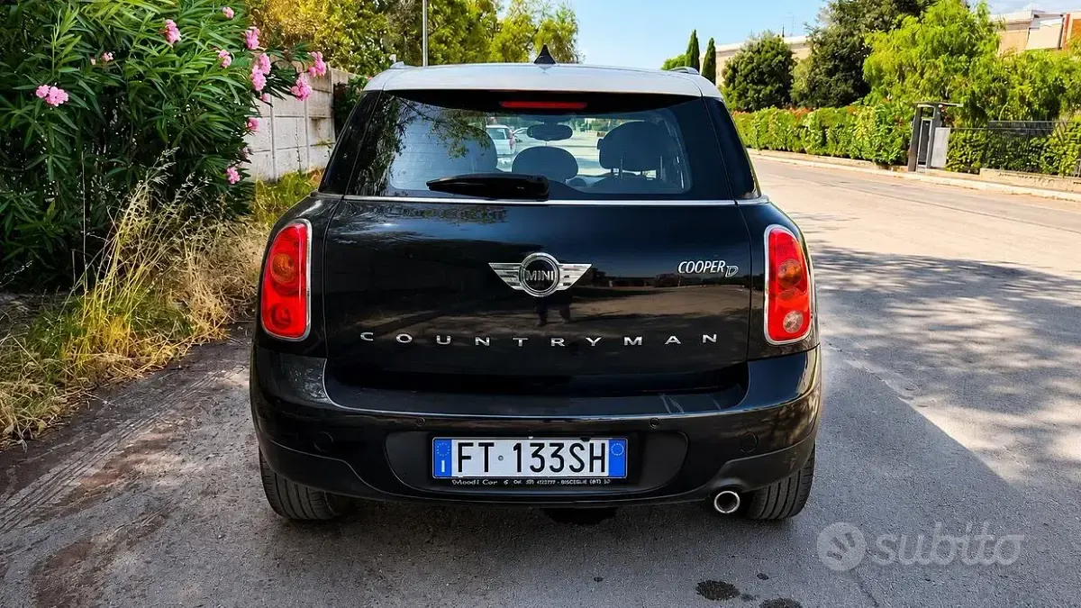 Usata Mini Cooper D Countryman 116 CV (85 kW) 2017 Nero SUV