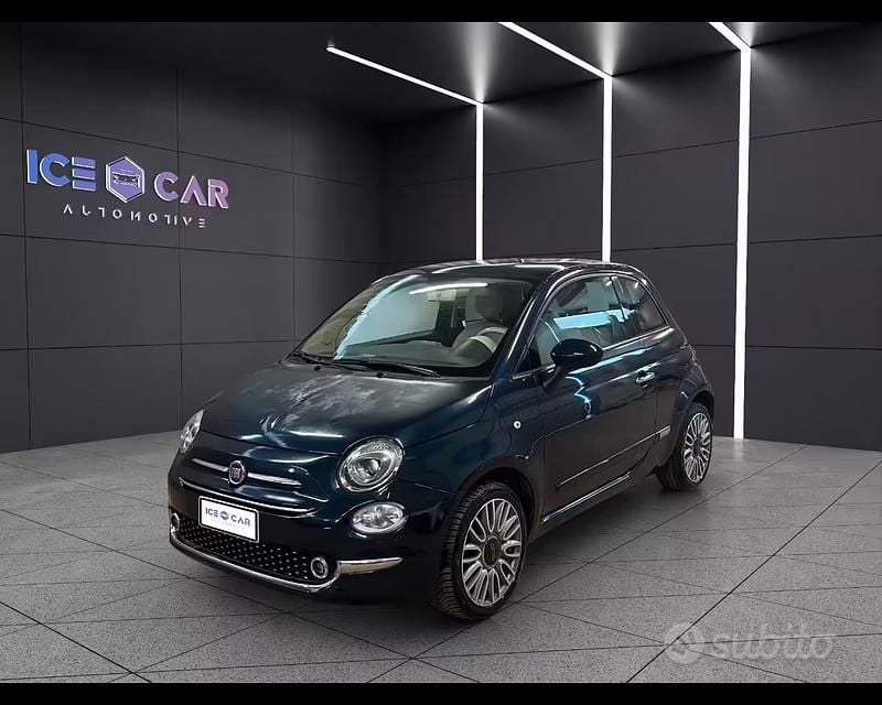 Usata Fiat 500 Pop 70 CV (51 kW) 2017 Blu Berlina