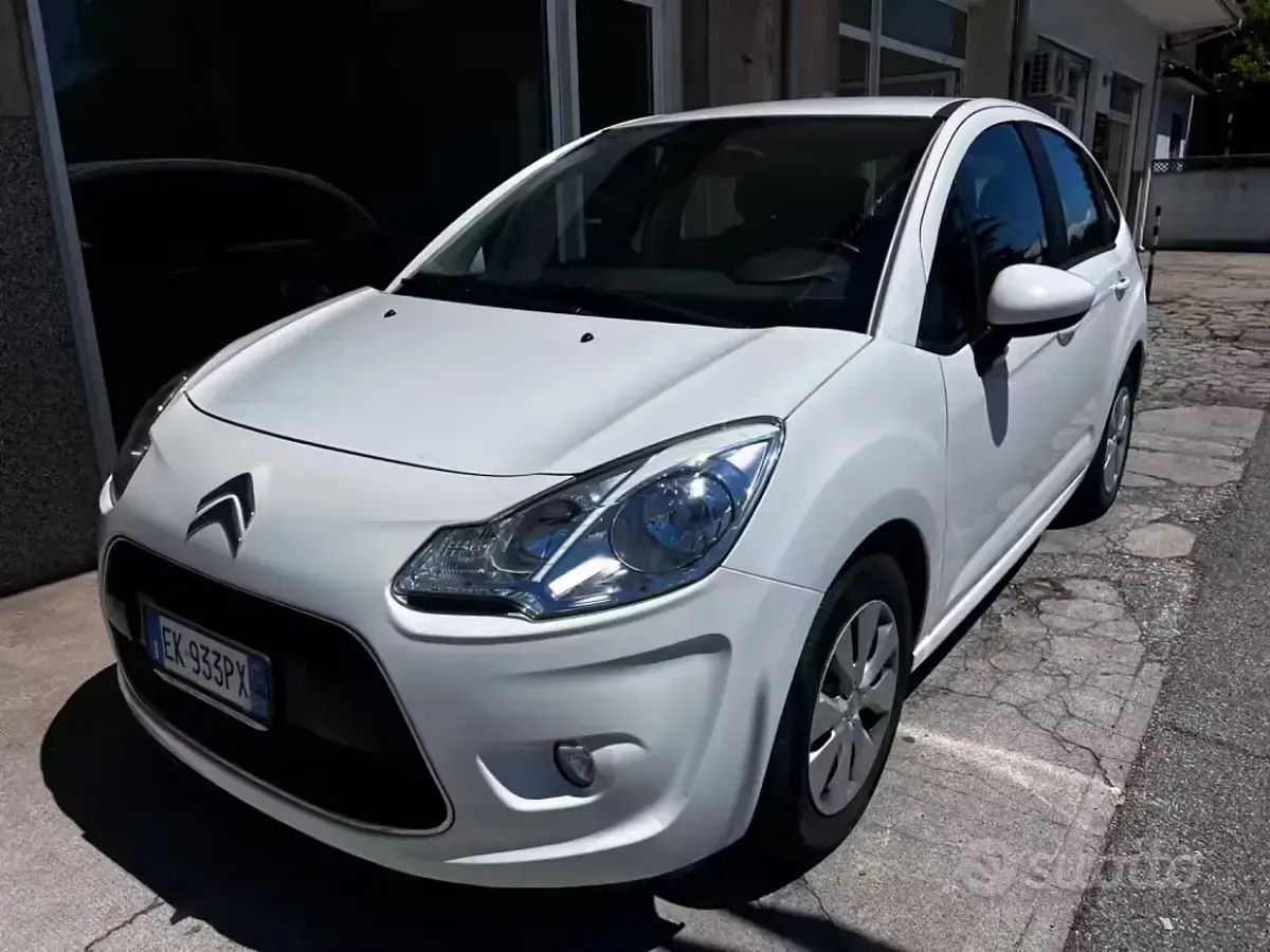 Usata Citroën C3 60 CV (44 kW) 2011 Bianco Berlina